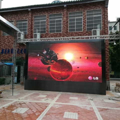戶外P5全防水LED顯示屏案例